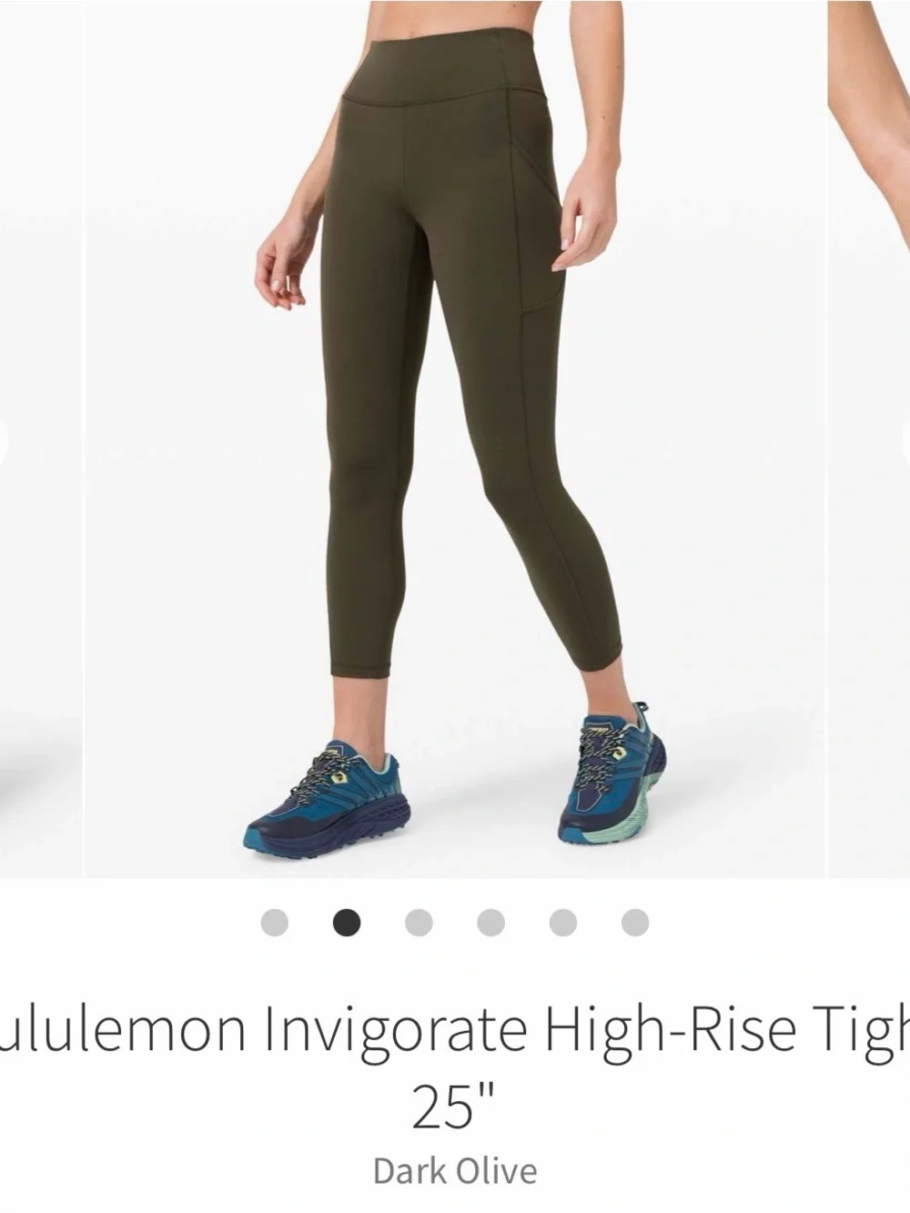 lululemon athletica High-Rise Leggings in Dark Olive